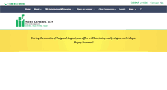 Desktop Screenshot of nextgenerationtrust.com